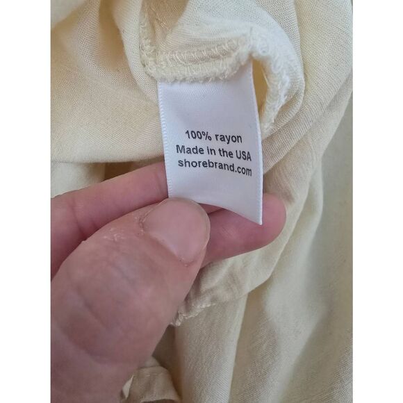 Women's Shore Brand Cut Out Mini Dress Butter Yellow‎ Size Medium - Picture 7 of 7